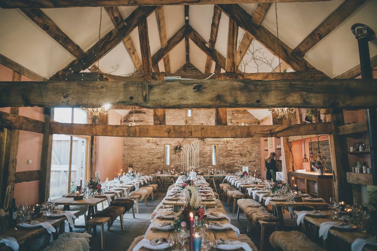 Wedding Venue in Hereford, Lower House Farm UKbride