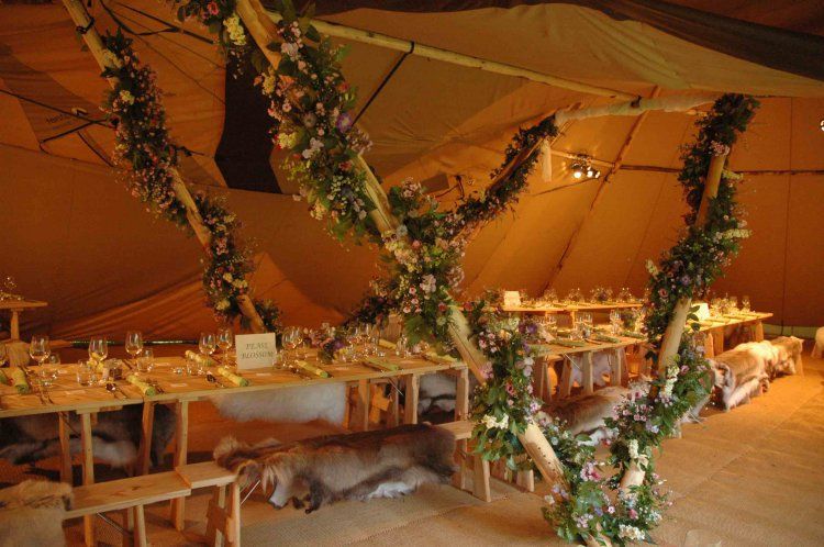 Gallery Item 9 for Tipi Weddings at Charnwood Forest Alpacas