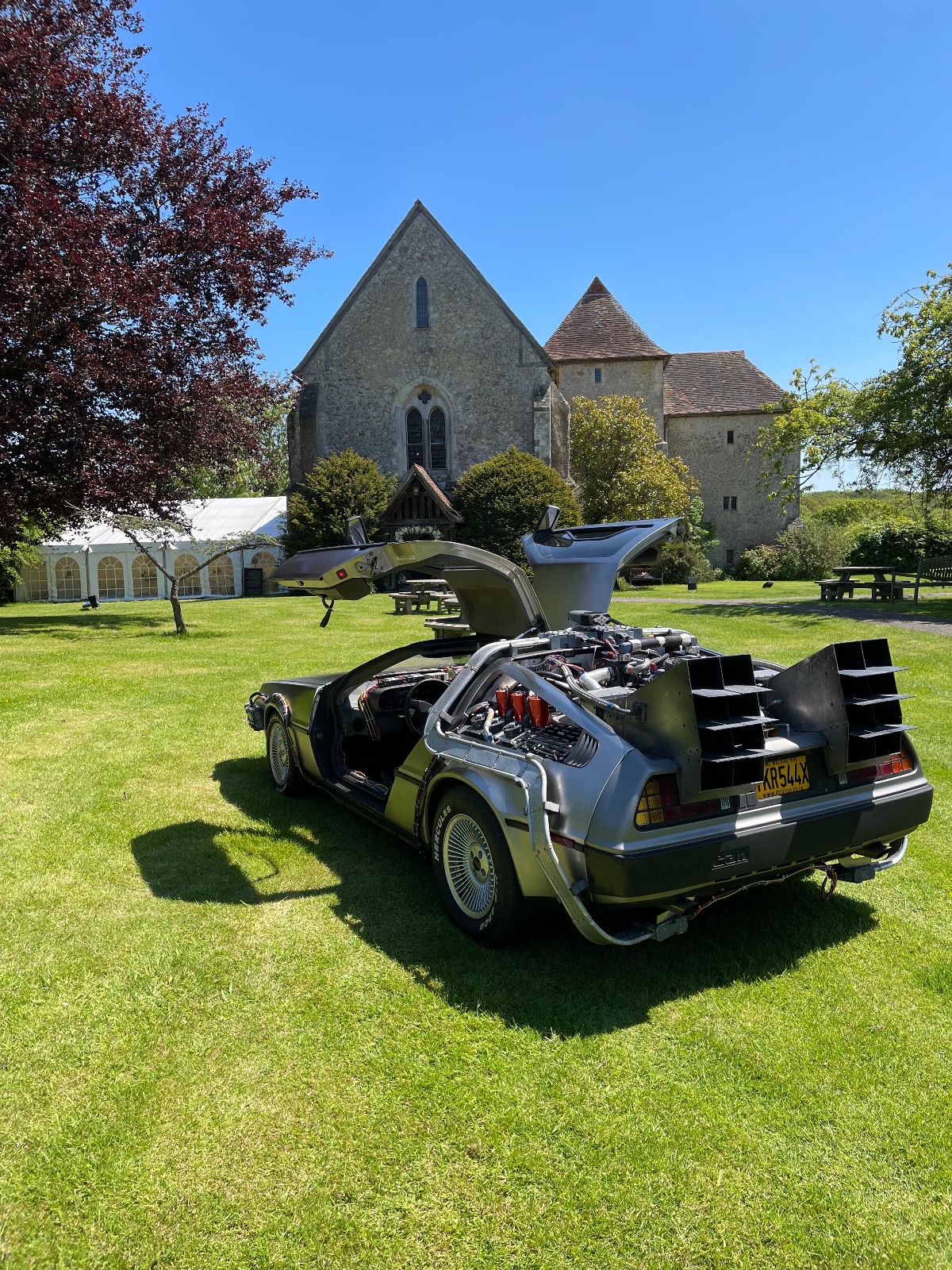 BTTF Car DeLorean Time Machine Hire UK-Image-1