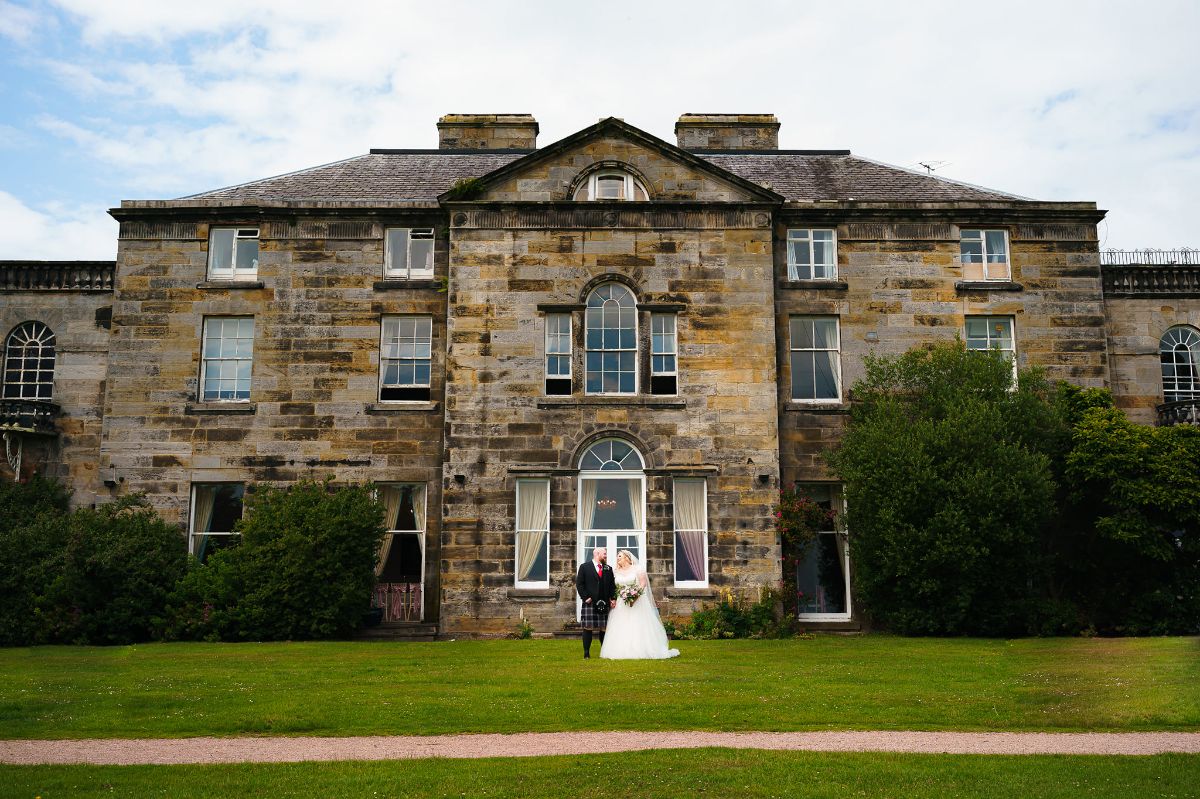 Oswald House Wedding in Kirkcaldy UKbride