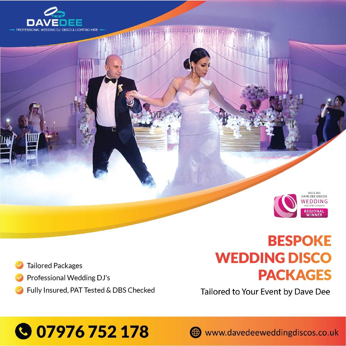 DAVE DEE- Professional Wedding DJ, & Disco Hire-Image-32
