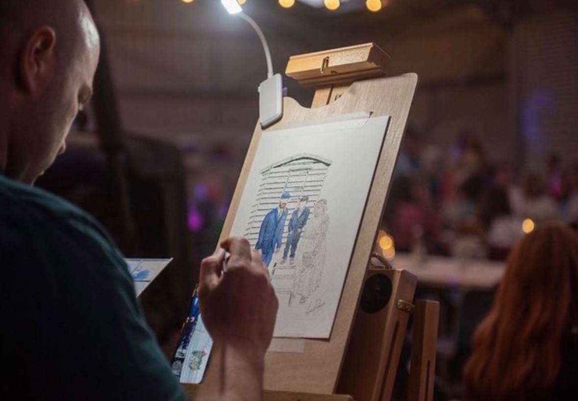 Iwan Roberts Live Event Art-Image-74