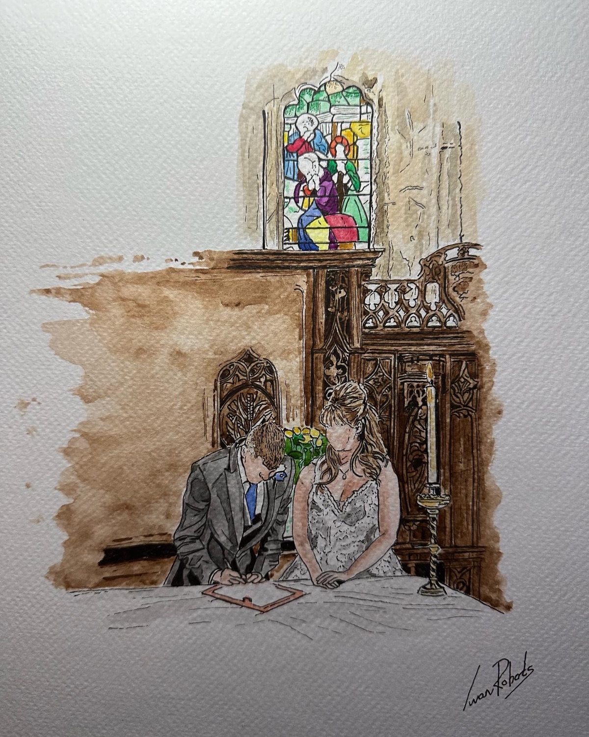 Iwan Roberts Live Event Art-Image-37