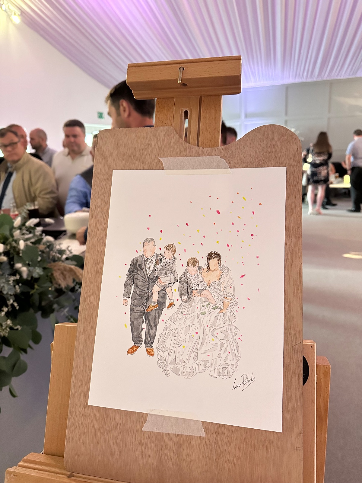 Iwan Roberts Live Event Art-Image-46