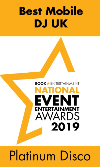 Award for the best mobile Dj company in the UK 