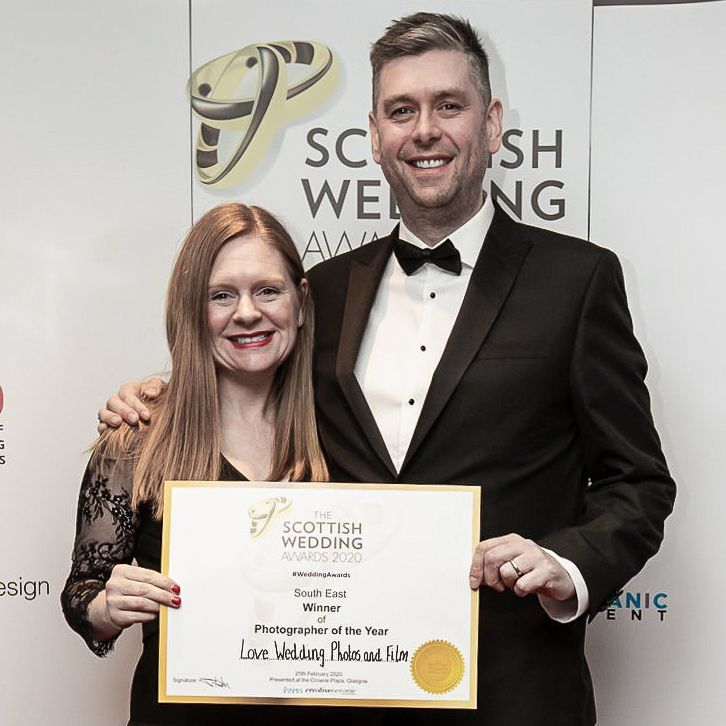 Scottish Photographer Of The Year South East – Scottish Wedding Awards 2020.