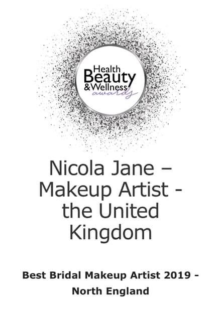 Best Bridal Makeup Artist 2019 The health and beauty awards.