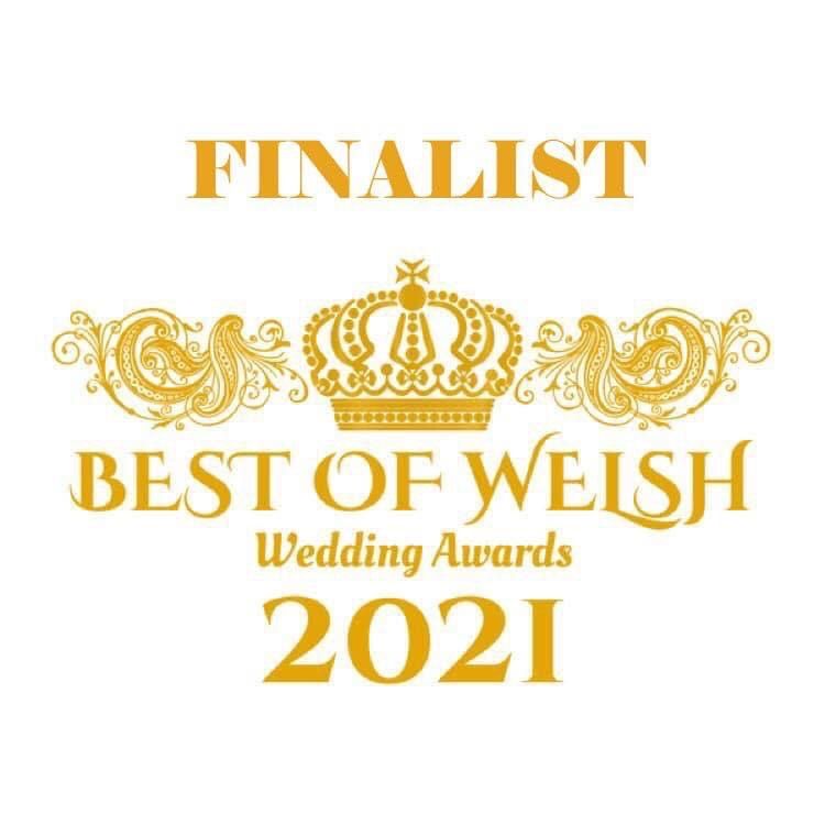 Finalist - Best of Welsh Wedding Awards 2021