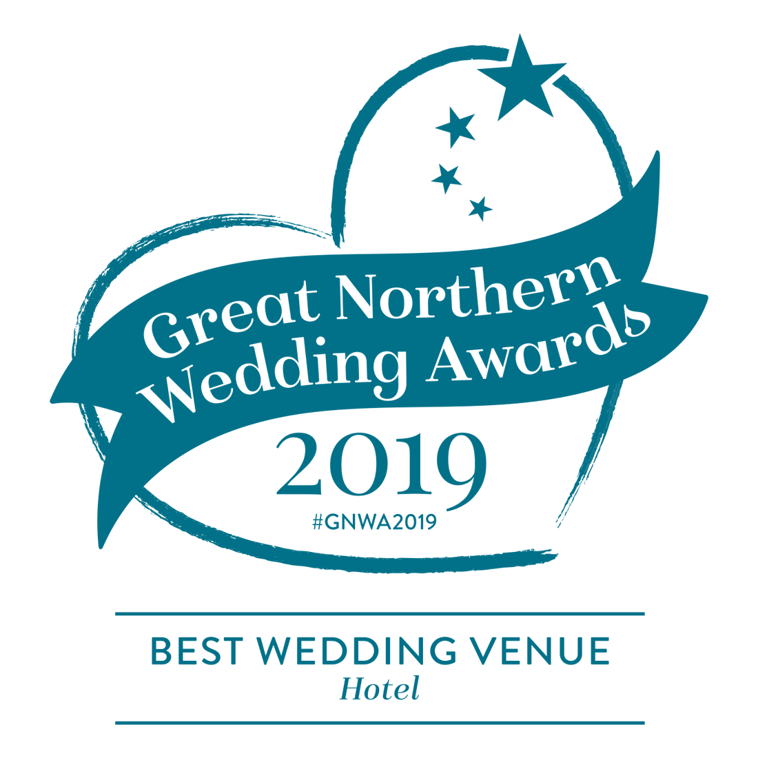 We were absolutely over the moon to win Best Wedding Venue - Hotel in the Great Northern Wedding Awards in 2019! We are in the top 3 finalists for 2020, watch this space announcement coming soon! Fingers crossed for another win!