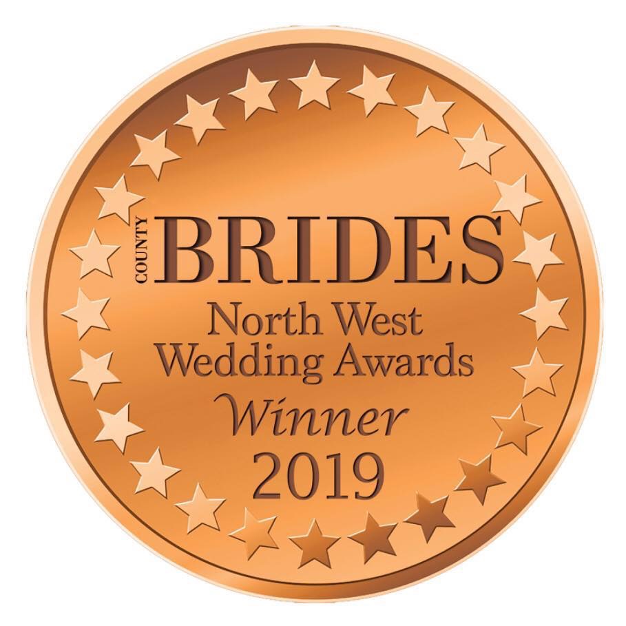 I recently won New Business of the Year 2019 at the County Brides North West Wedding Awards 