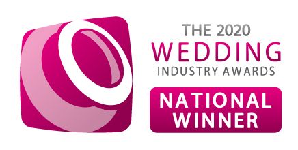 We are National Winners in the category "Best Venue Town & City 2020" The Wedding Industry Awards