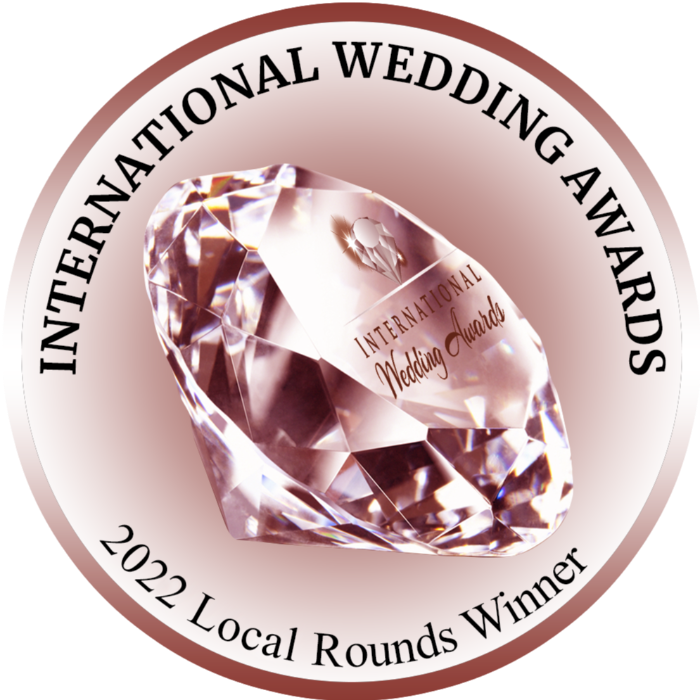 I won the International Wedding Award's Local Round for the North West in 2022