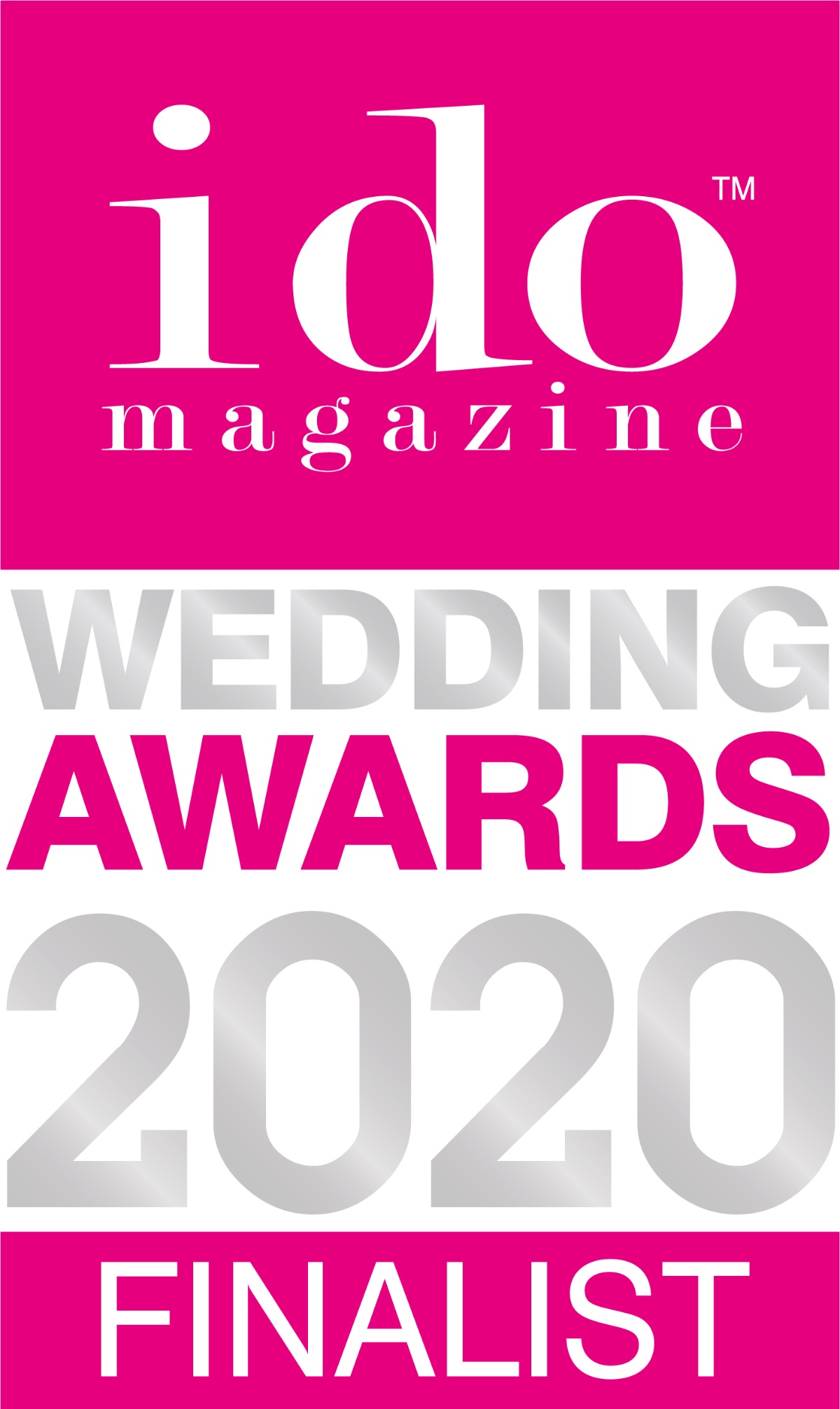 I Do Wedding Awards Finalist 2020