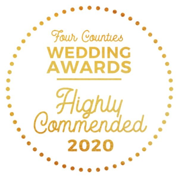 Four Counties Wedding Awards - Highly Commended 2020