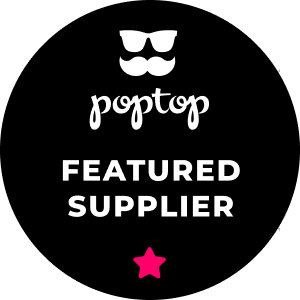 We are a Poptop Featured Supplier