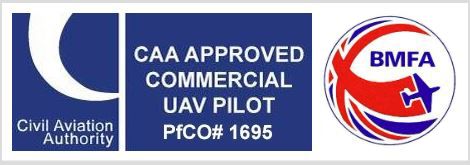 CAA Approved UAV Pilot, BMFA Member.