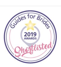 Shortlisted for the 2019 Guides For Brides Customer Service Awards