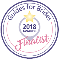 Finalist in Guides For Brides  customer service Awards 2018