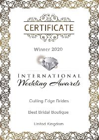 Best Bridal Boutique UK 2020