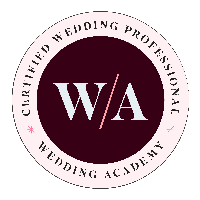 Our Wedding Coordinator is an accredited and certified wedding professional!