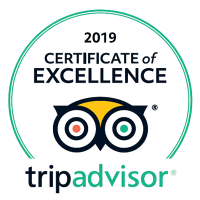 Trip Advisor: Certificate of Excellence 