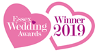 Winner of Wedding Venue of the Year- Heritage 2019 at the Essex Wedding Awards