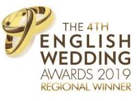 Regional Winner for English Wedding Awards 2019