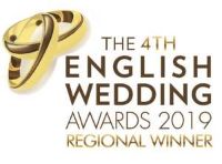 Regional Winner for English Wedding Awards 2019