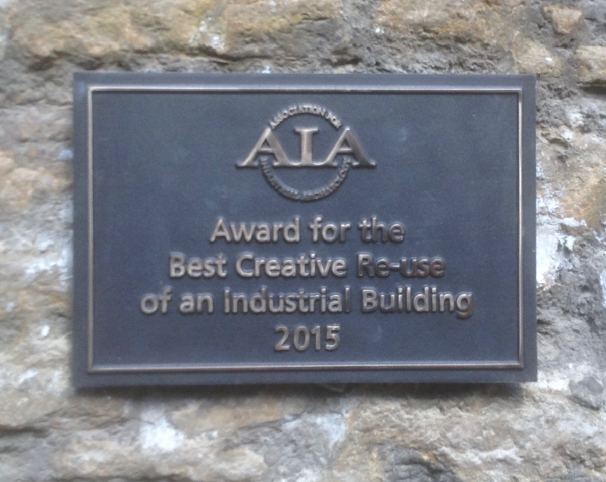 We won an award for the Best Creative Reuse of an industrial building in 2015
