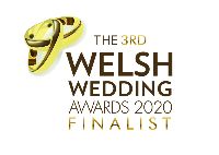 ‘Finalists of the 2020 Welsh Wedding Awards’ for Venue of the Year category.