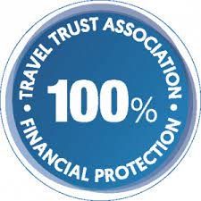 100% Financial Protected with our Travel Trust Association Trustee Account - Your moneys in safe hands