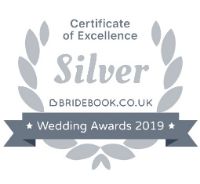 Silver Certificate of Excellence 2019 Bridebook