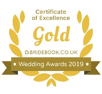 Certificate of Excellence - Bridebook 2019