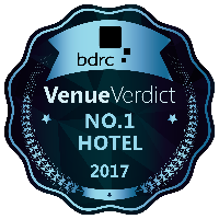 Number one hotel in UK&I for BDRC for events and conference 2017