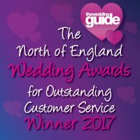 The Wedding Guide - The North of England Wedding Awards for Outstanding Customer Service 2017
