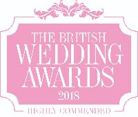 British Wedding Awards - Highly Commended