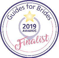 Finalist in the 2019 Guides for Brides Customer Service Awards