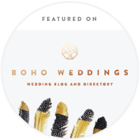 Featured on Boho Weddings Blog