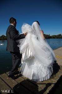 One of our real weddings published by Vogue Italia