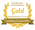 Certificate Of Excellence (Gold) Wedding Awards 2018