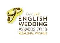 Regional Winner of the English Wedding Awards 2018