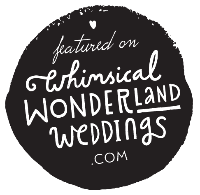 Featured on Whimsical Wonderland Weddings