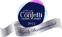 Best Wedding Team - Scottish Confetti Awards 2023 - Highly Recommended