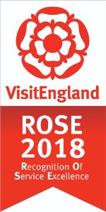 Visit England 2018 Rose Award in Recognition of Service Excellence