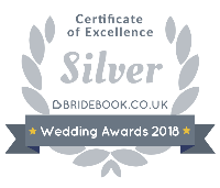 Bridebook award for excellence 2018