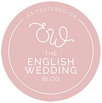 Work featured on The English Wedding Blog