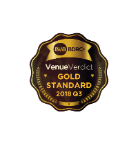 Venue Verdict Gold Standard 2018 Q3 for meetings and events