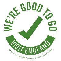 Accredited as Good to Go by Visit England
