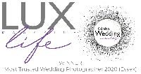 Lux Life Magazine Global Wedding Awards 2020 - Most trusted wedding photographer 2020 - Essex