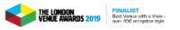 London Venue Awards Finalist 2019 Best Venues with a View over 400